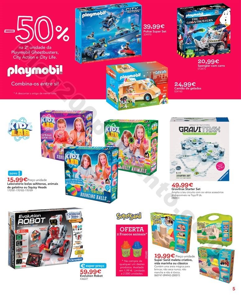 Especial Páscoa 70% desconto TOYSRUS Promoções 