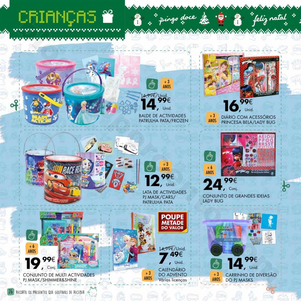 Antevisão Folheto PINGO DOCE Brinquedos Natal at
