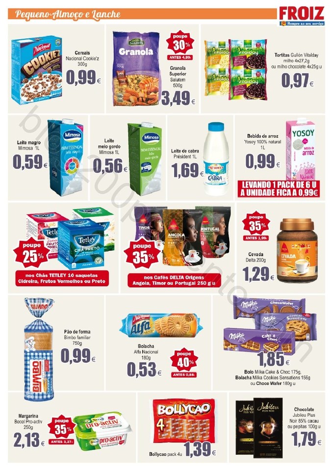 Novo Folheto FROIZ Promoções até 23 março p4.j
