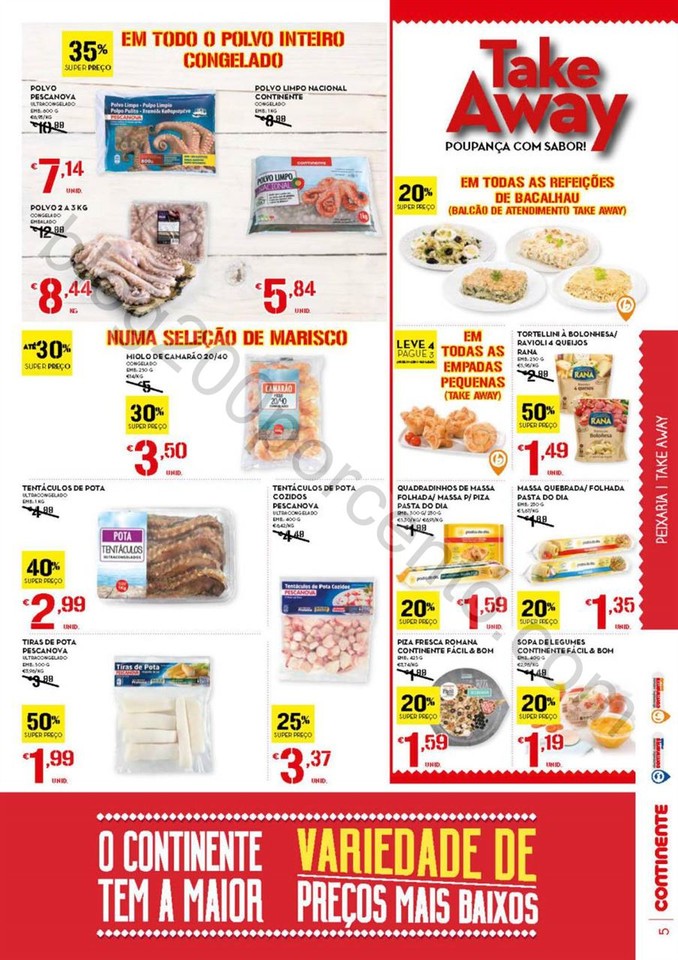 Antevisão Folheto CONTINENTE Promoções de 13 a 