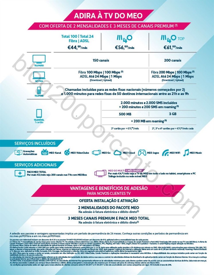 Antevisão Folheto WORTEN Mobile promoções de17 