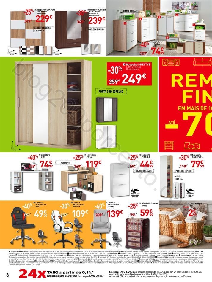 Novo Folheto CONFORAMA Remate Saldos de 19 janeir