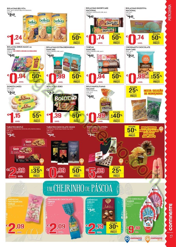 Antevisão Folheto CONTINENTE Promoções de 9 a 1