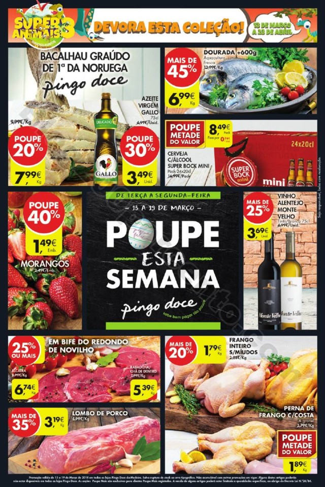 Antevisão Folheto PINGO DOCE Madeira promoções 