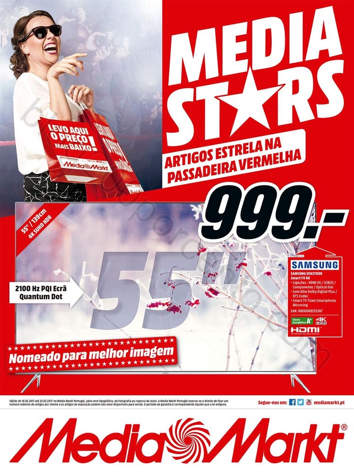Antevisão Folheto MEDIA MARKT Promoções de 16 a