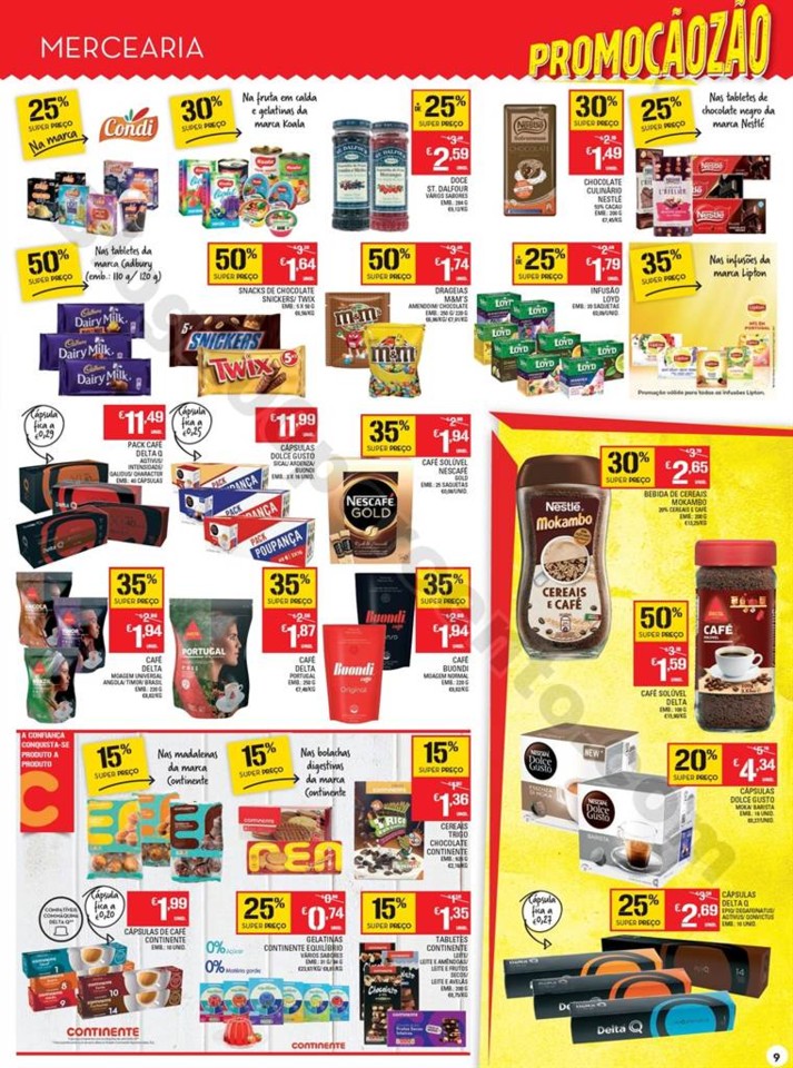 Antevisão Folheto CONTINENTE Madeira de 25 abril 