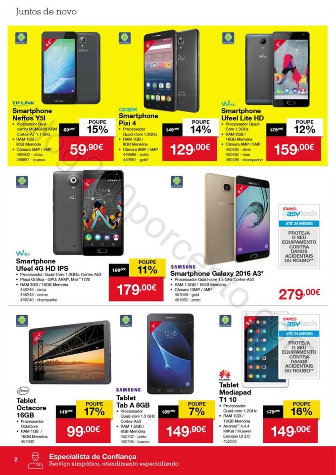 Antevisão Folheto STAPLES Promoções de 26 a 31 