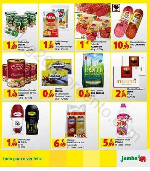 Antevisão Folheto JUMBO Fim de semana de 9 a 12 f