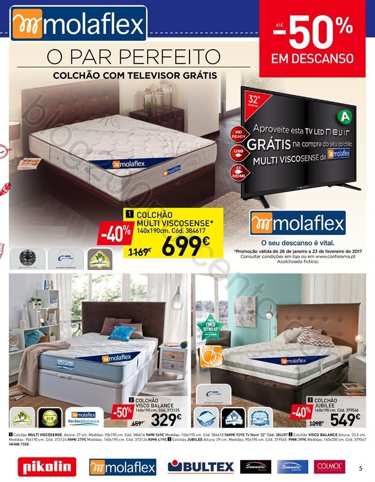 Antevisão Folheto CONFORAMA Promoções de 26 jan