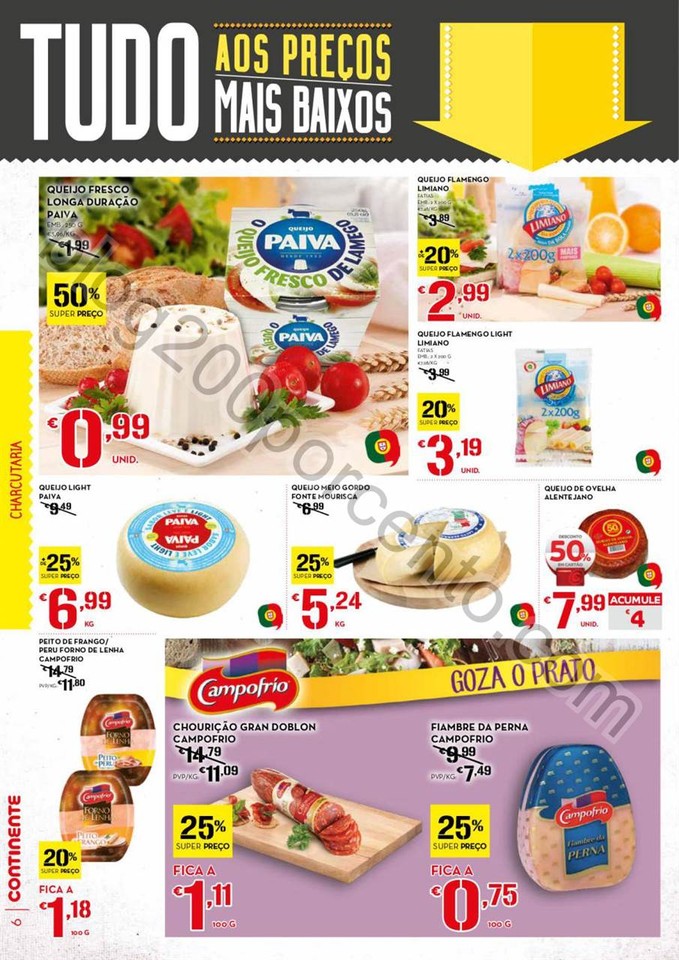 Antevisão Folheto CONTINENTE Madeira promoçãoz