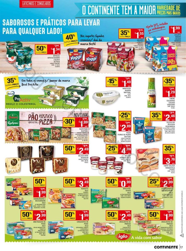 Antevisão Folheto CONTINENTE Promoções de 18 a 