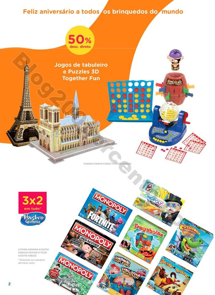 Antevisão Folheto TOYSRUS Aniversário Promoçõe