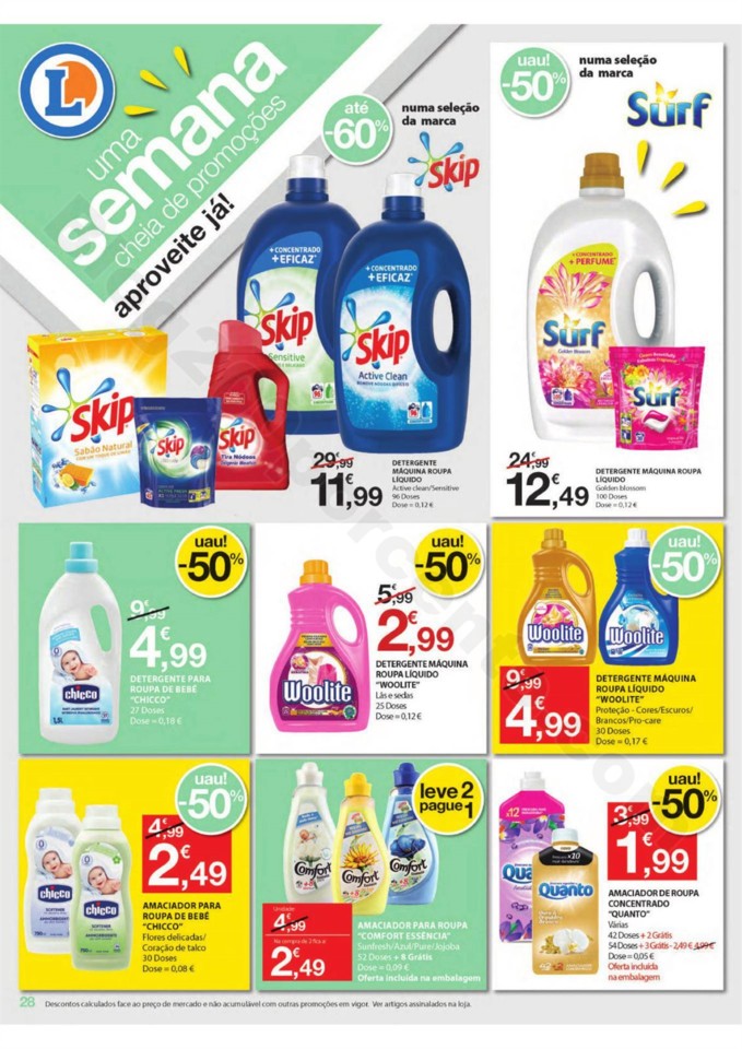Antevisão Folheto E-LECLERC Promoções de 28 mar