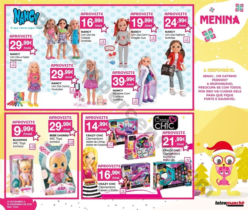 Antevisão Folheto INTERMARCHÉ Brinquedos Natal P