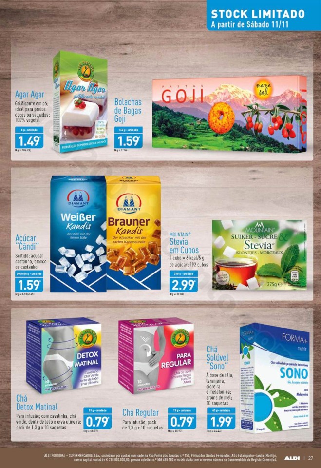 Antevisão Folheto ALDI Promoções a partir de 8 
