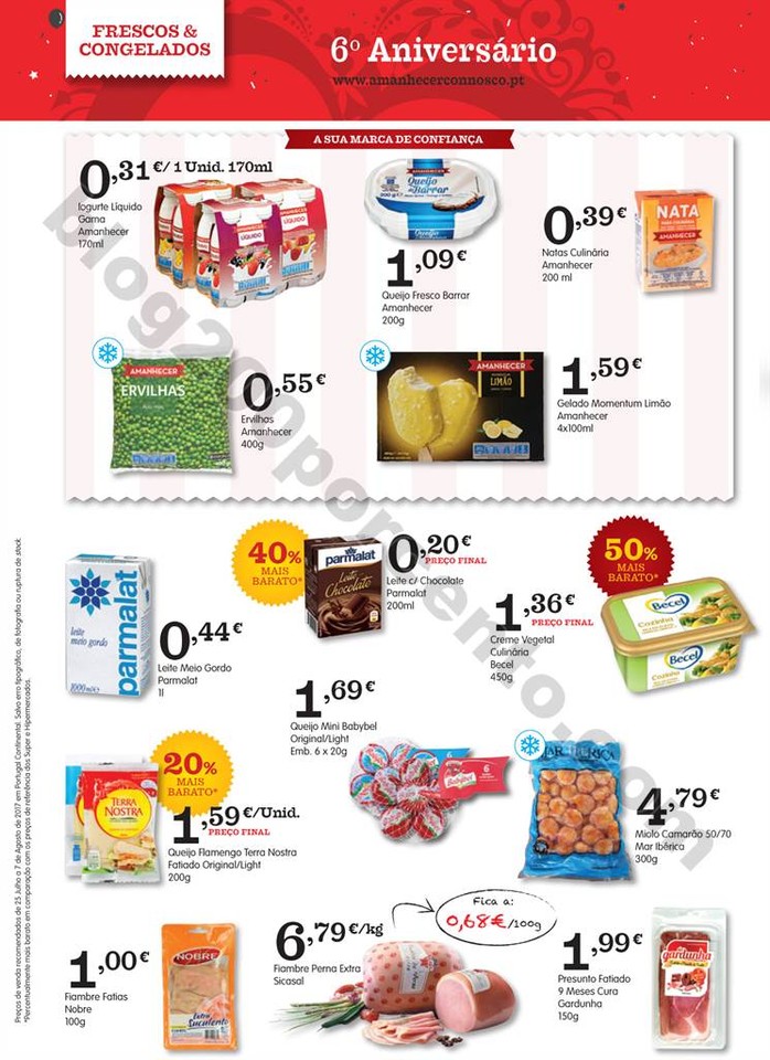 Antevisão Folheto AMANHECER Promoções de 25 jul