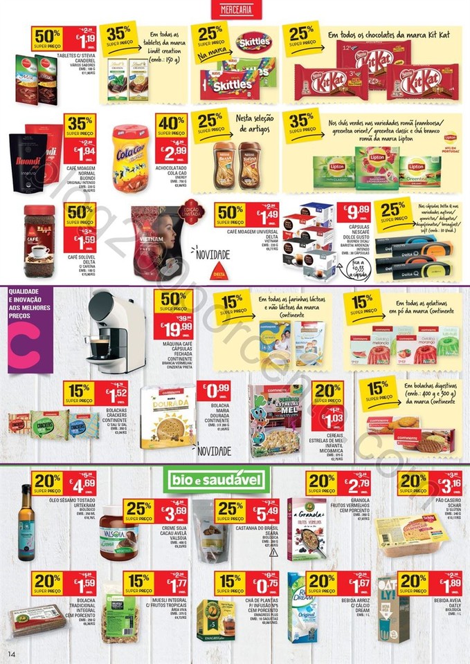 Antevisão Folheto CONTINENTE Promoções de 16 a 