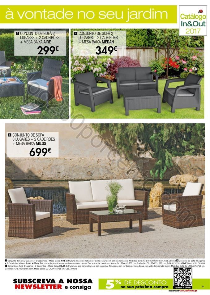 Antevisão Folheto CONFORAMA In&amp;Out de 6 abril a 2