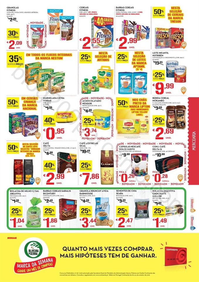 Antevisão folheto CONTINENTE Promoções de 18 a 