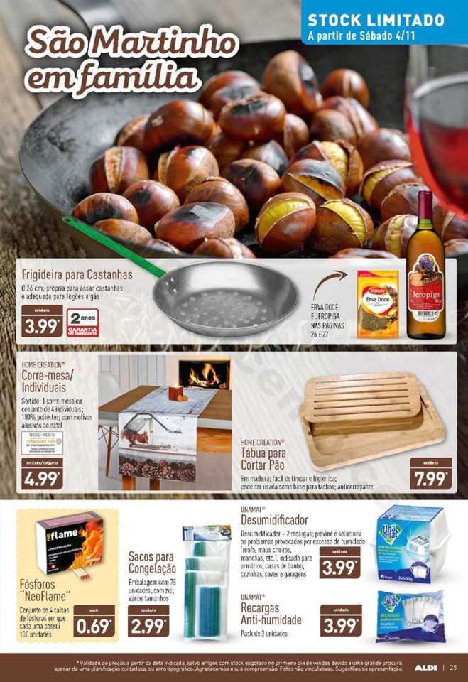 Antevisão Folheto ALDI Promoções a partir de 1 
