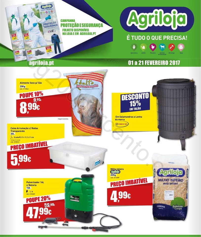 Antevisão Folheto AGRILOJA Promoções de 1 a 21 