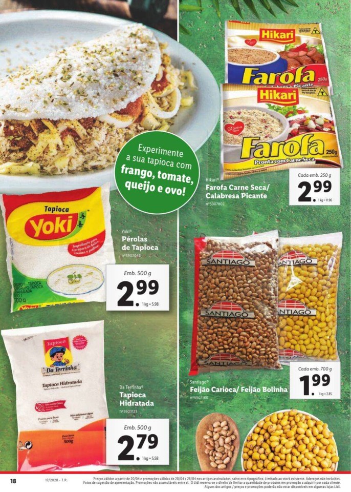 Antevisão Folheto LIDL Promoções de 20 a 26 abr