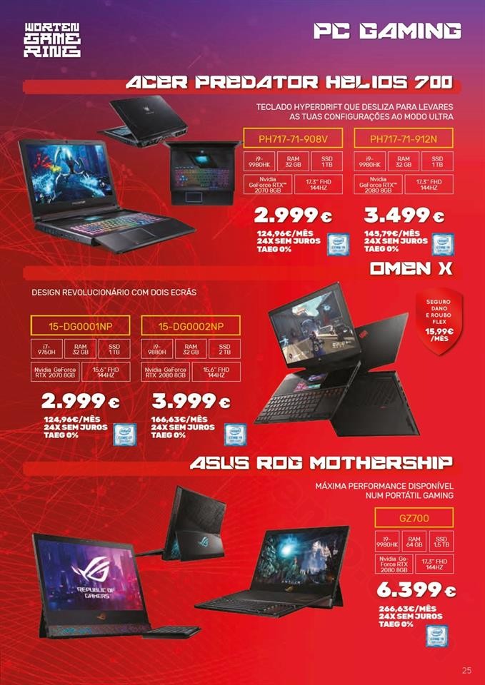 Antevisão Folheto WORTEN Gamer Promoções até 1