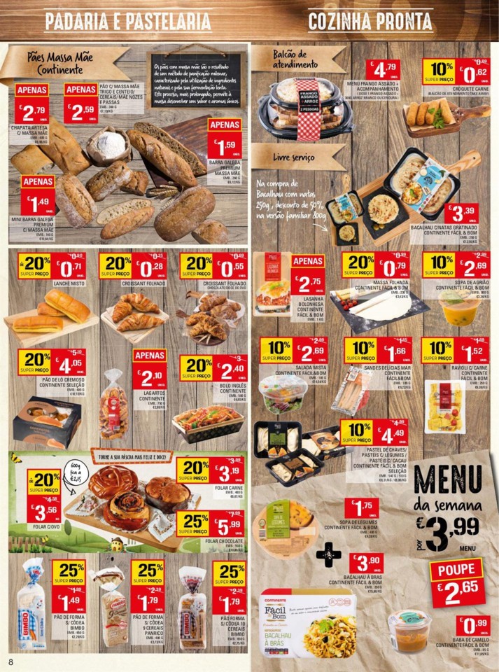 Antevisão Folheto CONTINENTE Promoções de 12 a 