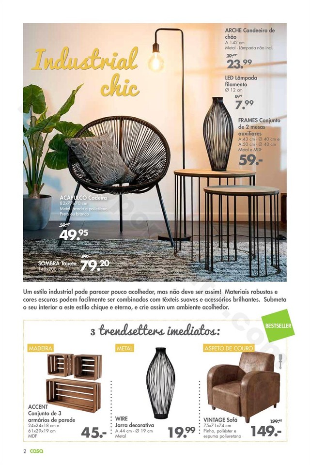 Antevisão Folheto CASA Outono Promoções de 2 a 