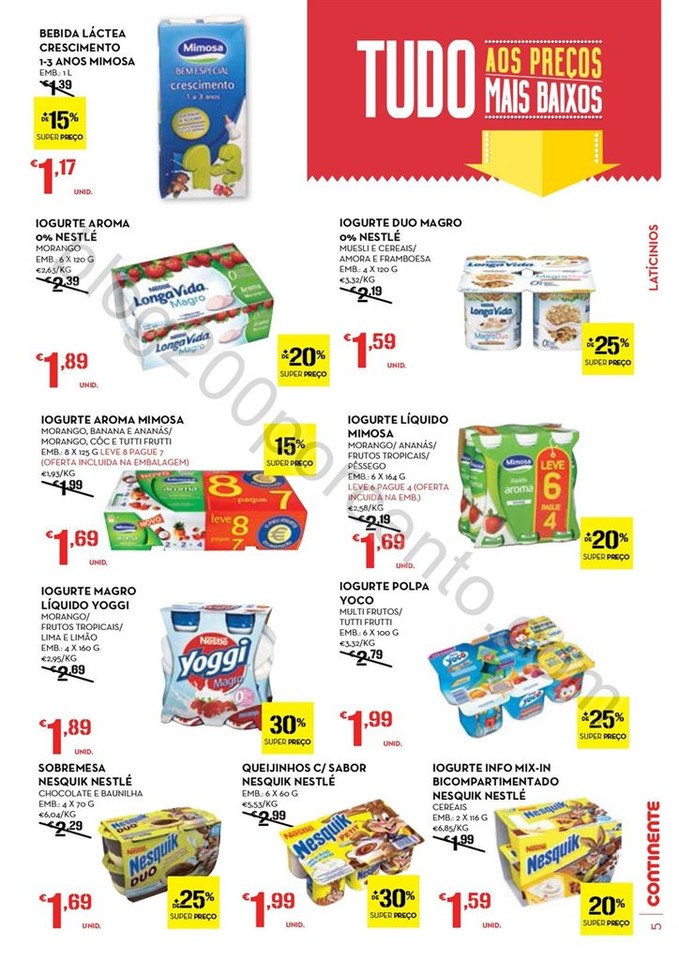 Antevisão Folheto CONTINENTE Açores promoções 