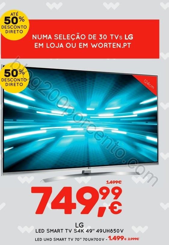 Antevisão Folheto WORTEN Mega Descontão de 31 ma