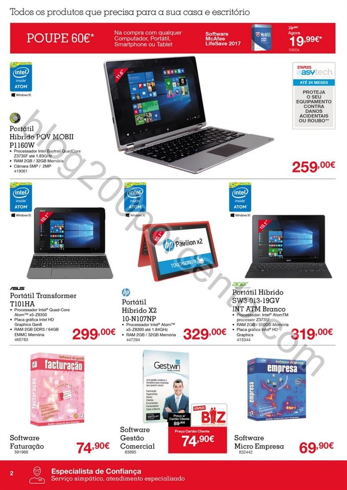 Antevisão Folheto II STAPLES Promoções de 29 de