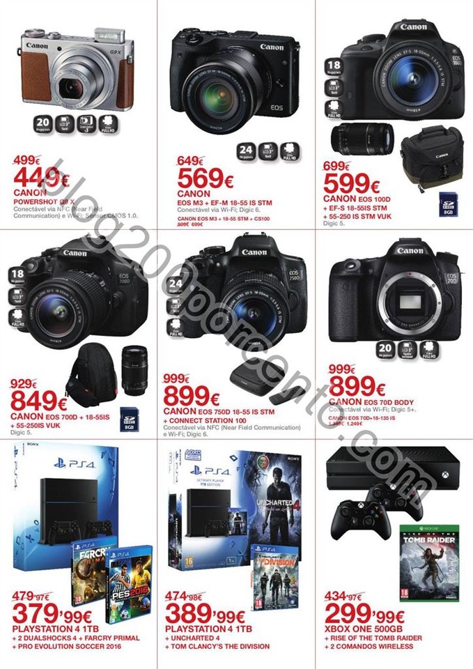 Novo Folheto EL CORTE INGLÉS Promoções de 15 a 