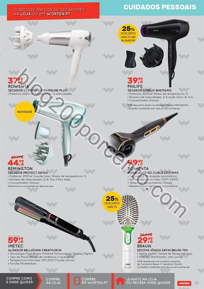 Novo Folheto WORTEN Lar promoções de 7 julho a 3