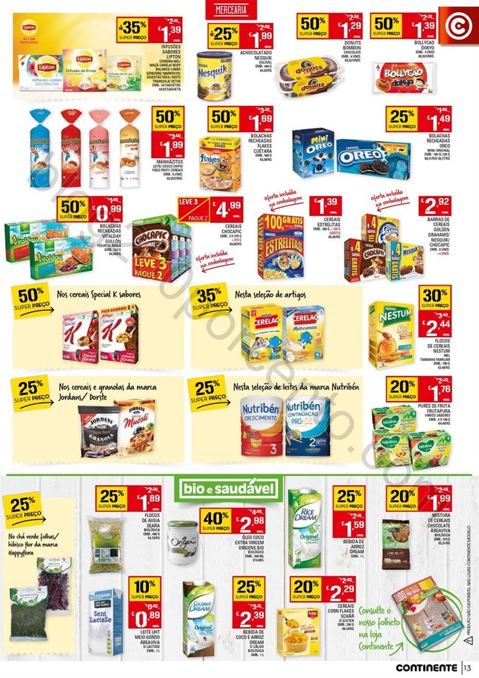 Antevisão Folheto CONTINENTE Promoções de 4 a 1