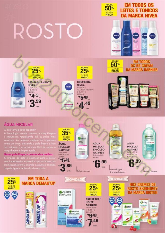 Antevisão Folheto CONTINENTE Mulher promoções d
