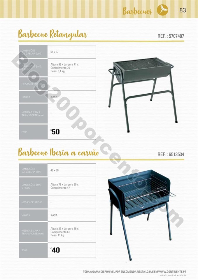 Antevisão Catálogo CONTINENTE Ar livre de 8 maio