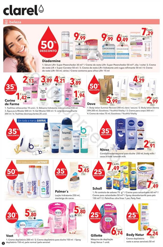 Antevisão Folheto CLAREL Promoções de 22 junho 