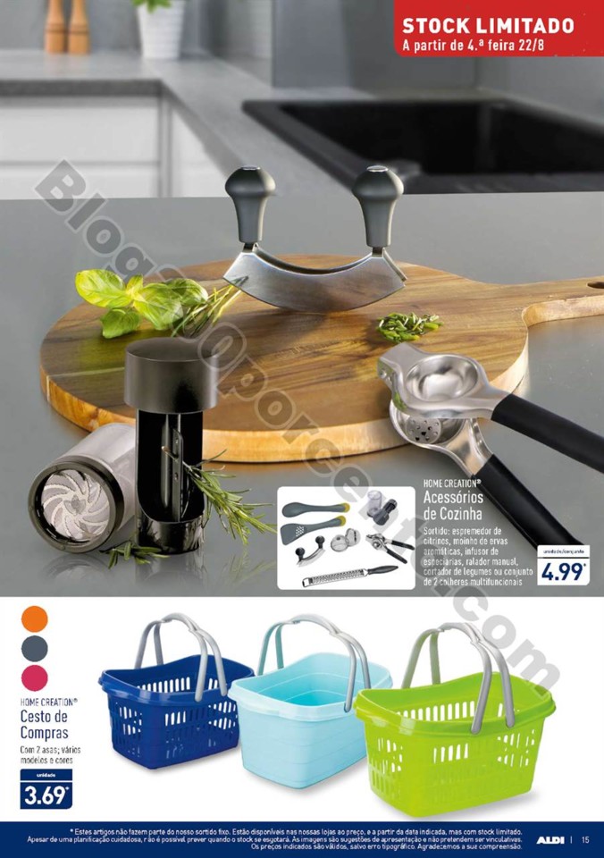 Antevisão Folheto ALDI Promoções a partir de 22