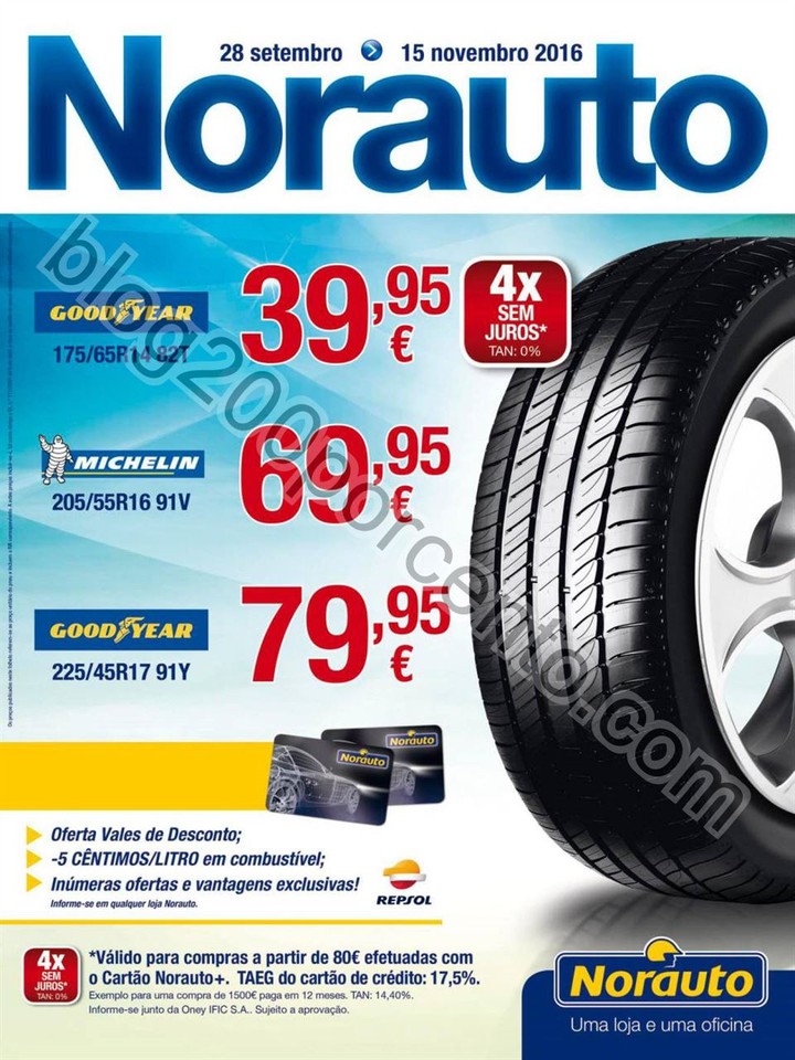 Novo Folheto NORAUTO Promoções de 28 setembro a 