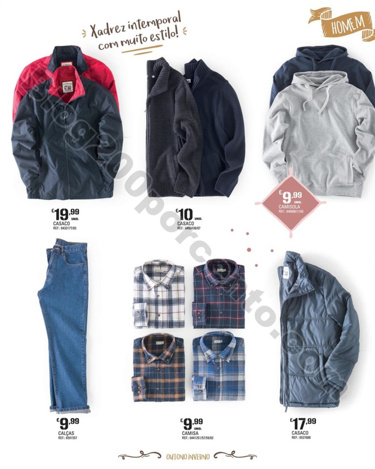 Antevisão folheto CONTINENTE Moda outono - invern