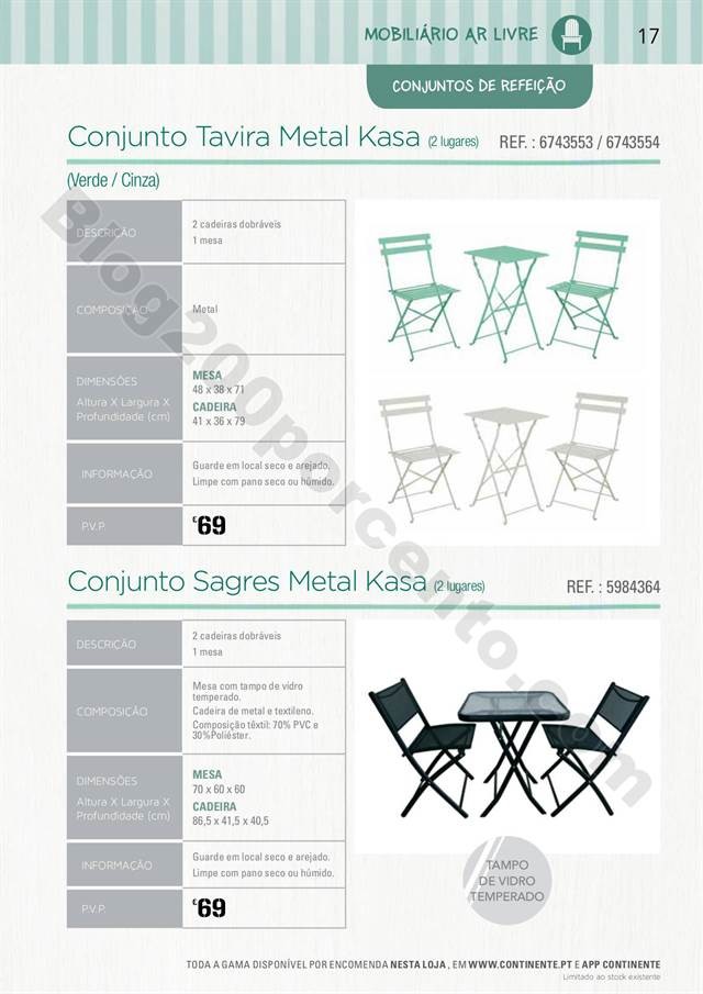 Antevisão Catálogo CONTINENTE Especial Ar Livre 