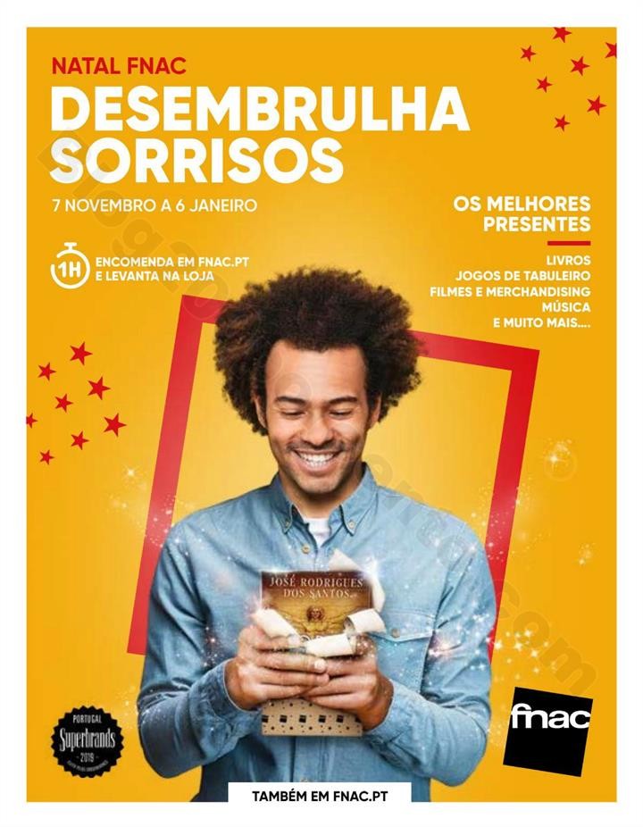 Antevisão Folheto FNAC Natal Promoções até 6 j