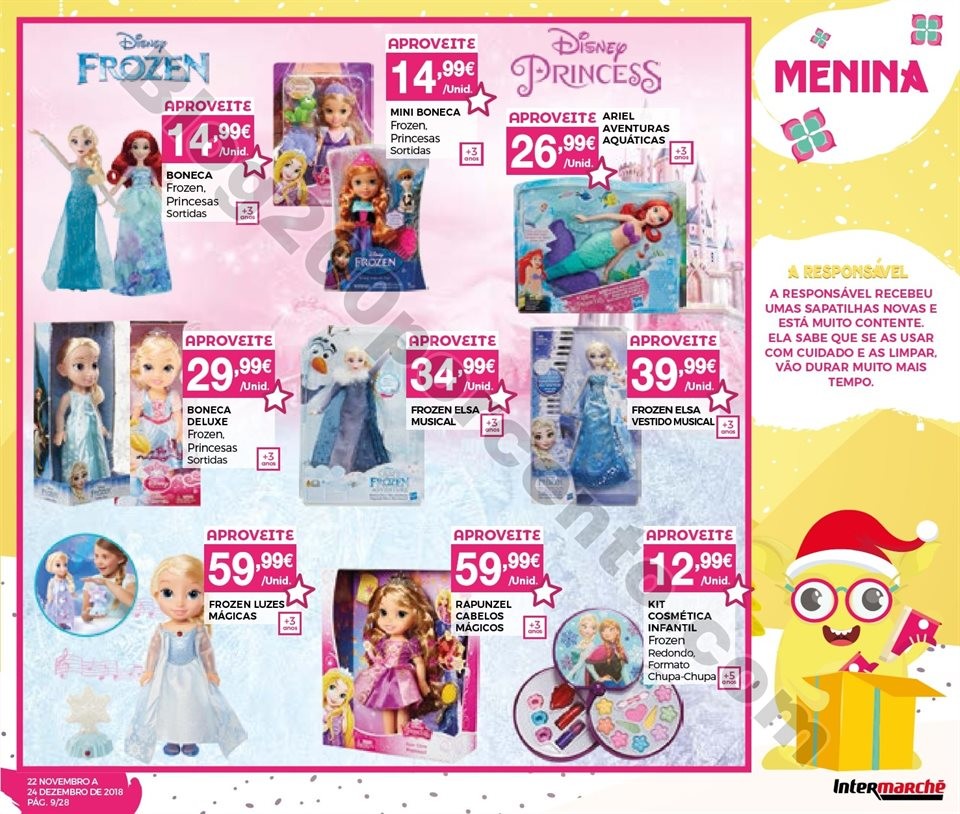 Antevisão Folheto INTERMARCHÉ Brinquedos Natal P