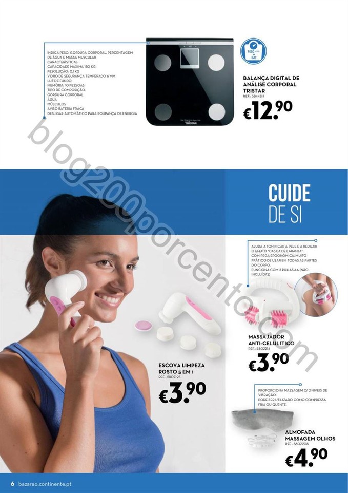 Antevisão Folheto CONTINENTE Bazarão promoções