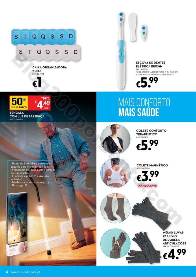 Antevisão Folheto CONTINENTE Bazarão Promoções