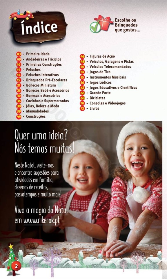 Antevisão Folheto JUMBO Brinquedos Natal promoç