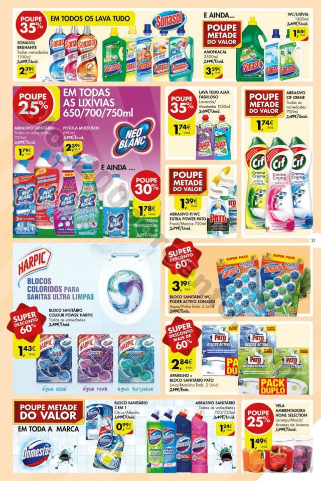 Antevisão Folheto PINGO DOCE Extra Higiene e limp
