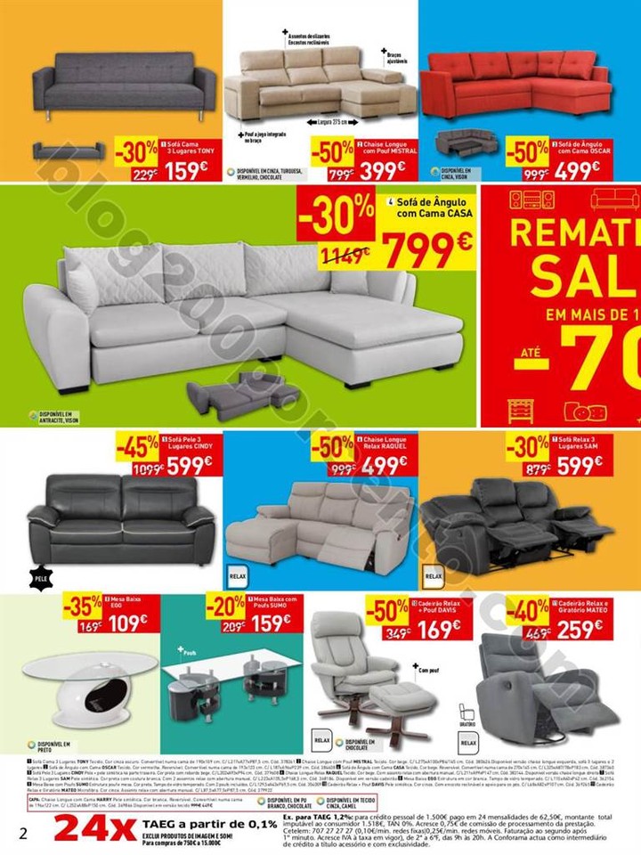 Antevisão Folheto CONFORAMA Remate Saldos promoç