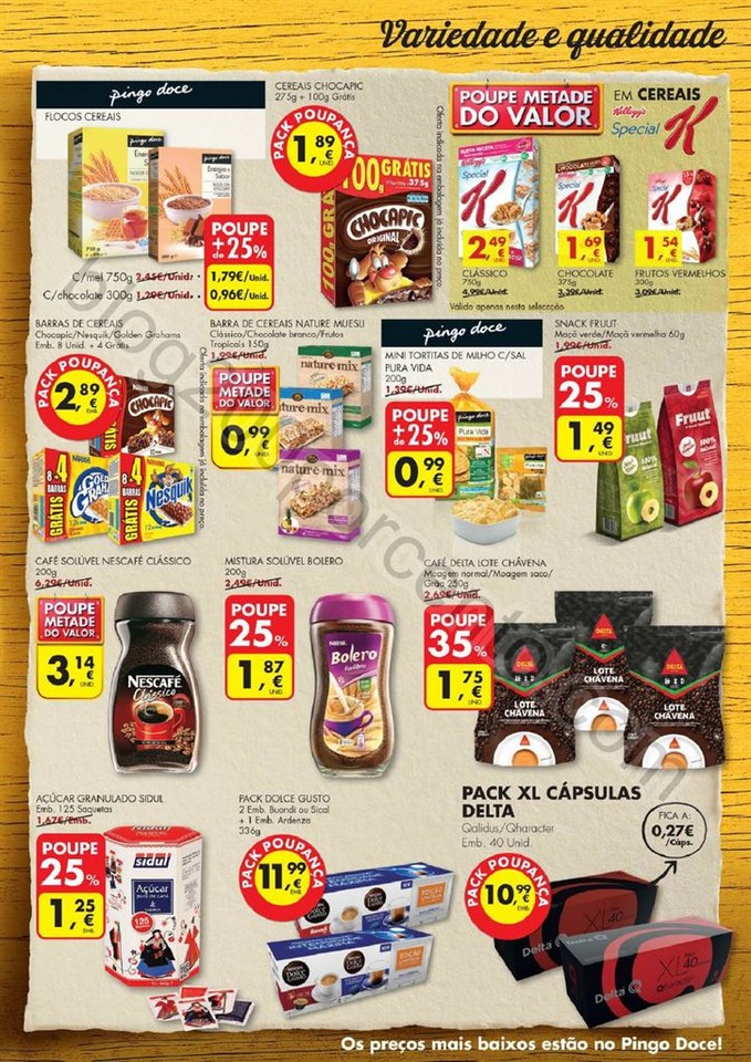 Antevisão Folheto PINGO DOCE Promoções de 16 a 